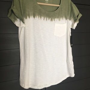 NWT “Dip-Dye” Tee